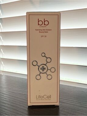 LifeCell BB Cream Hydrating Anti-Oxidant Beauty Balm SPF 30 - Medium NIB